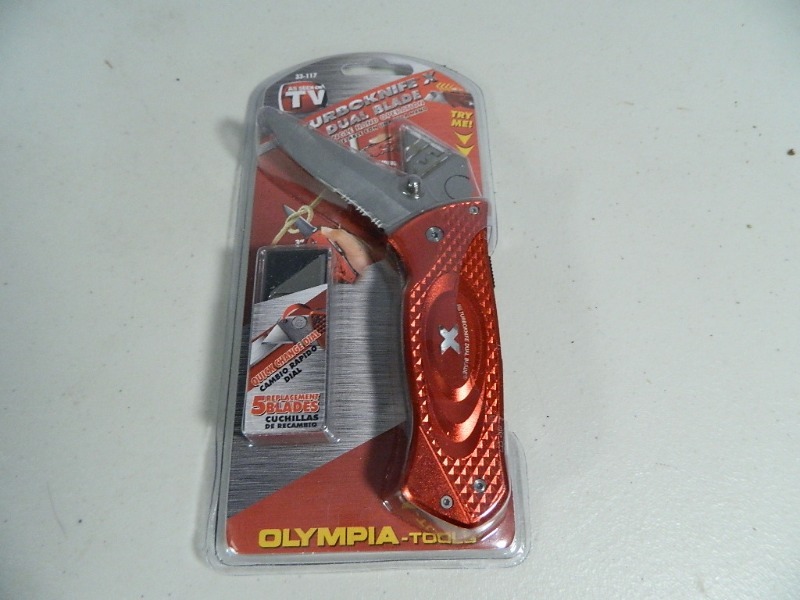 lot 175 image: New Turbo Knife X Dual Blade