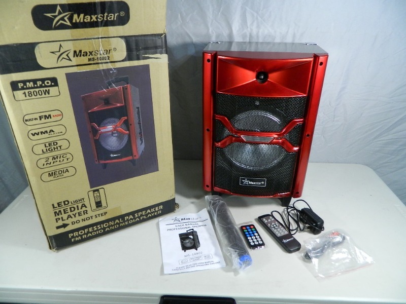 lot 176 image: New Portable Party Speaker