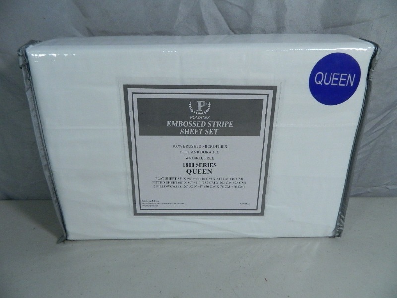 lot 182 image: New 4pc Sheet Set