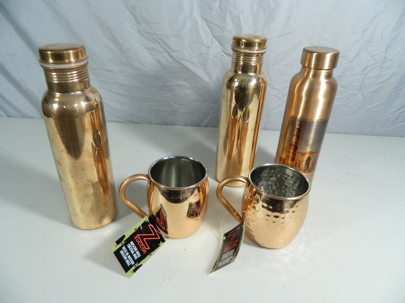 lot 198 image: New Moscow Mule Mugs and More