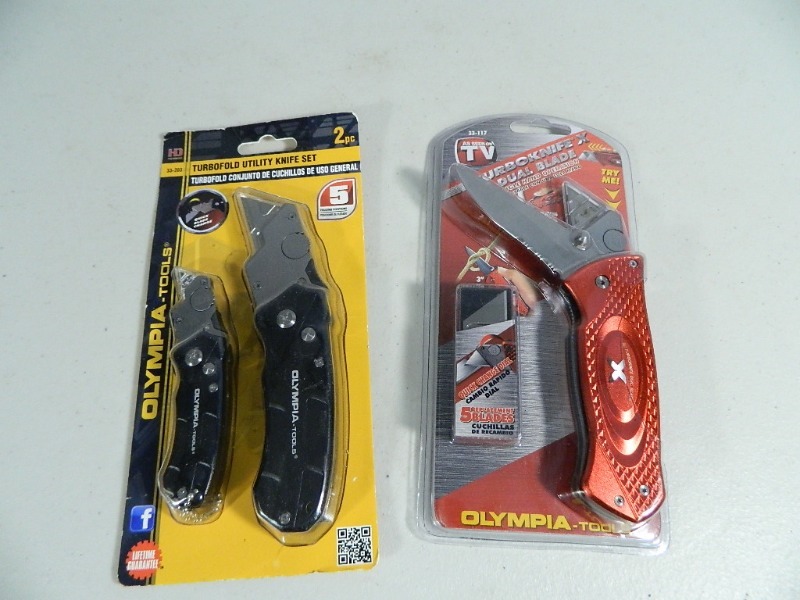 lot 255 image: 2 New Olympia Knives