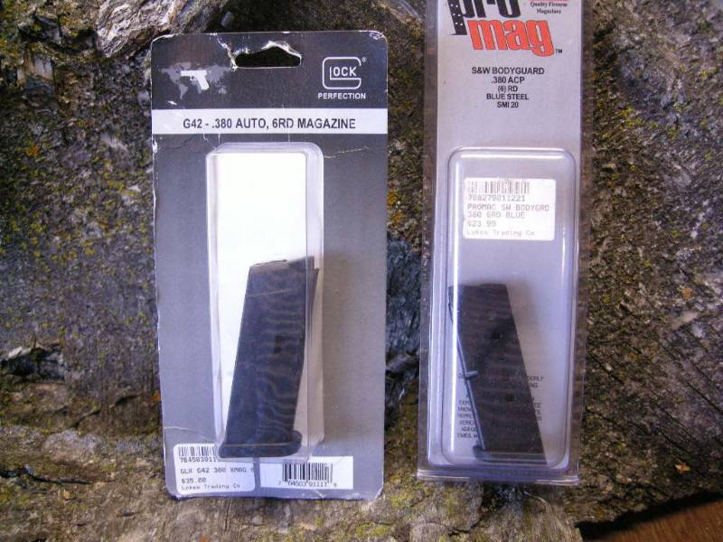 lot 41 image: Glock & ProMag .380 Auto 6 Round Magazines