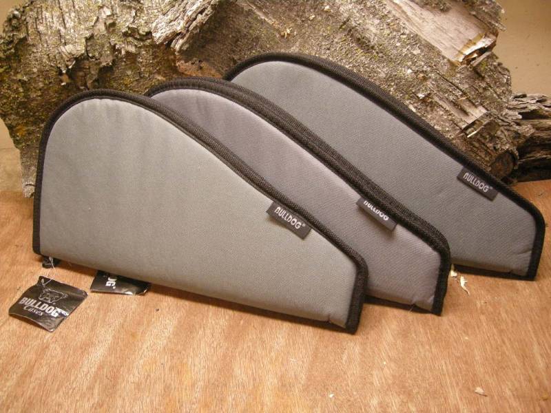 lot 64 image: 3 Bulldog Canvas Pistol Cases