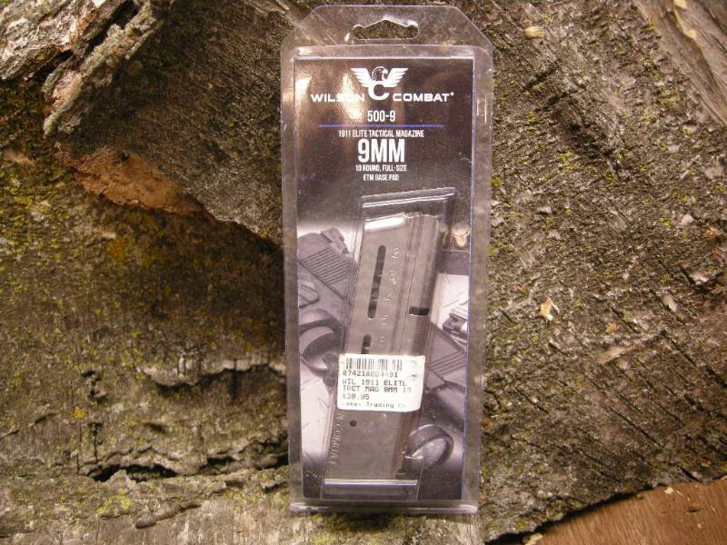 lot 96 image: Wilson Combat 9mm 1911 Elite  Tactical Magazine