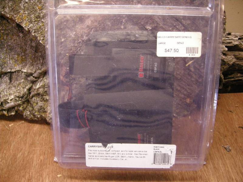 lot 116 image: Galco Carry Safe Gen2 Large Holster