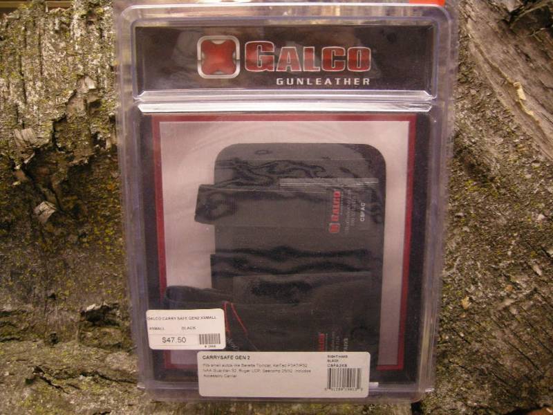 lot 136 image: Galco Carry Safe Gen2 Xsmall Holster
