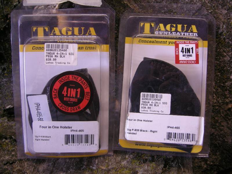 lot 166 image: 2 Tagua 4-in-1 P938 Holsters