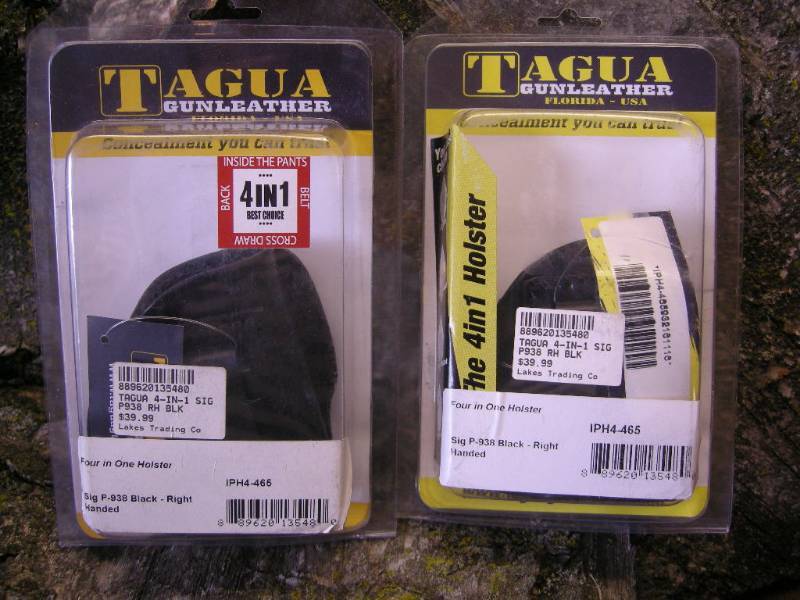 lot 167 image: 2 Tagua 4-in-1 P938 Holsters