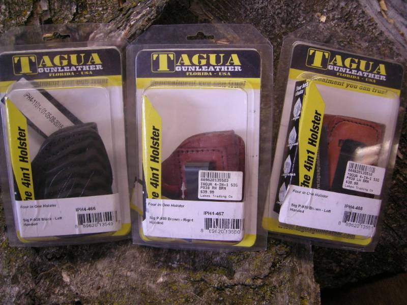lot 169 image: 3 Tagua 4-in-1 P938 Holsters