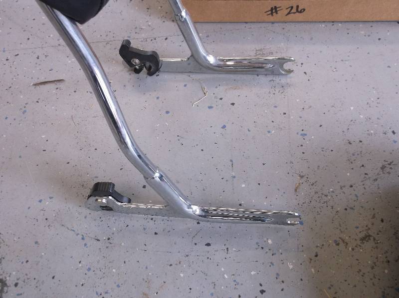 BACK REST AND SEAT