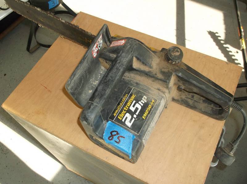 ELECTRIC CHAIN SAW
