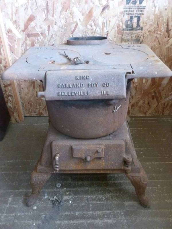 Vintage Cast Iron Stove