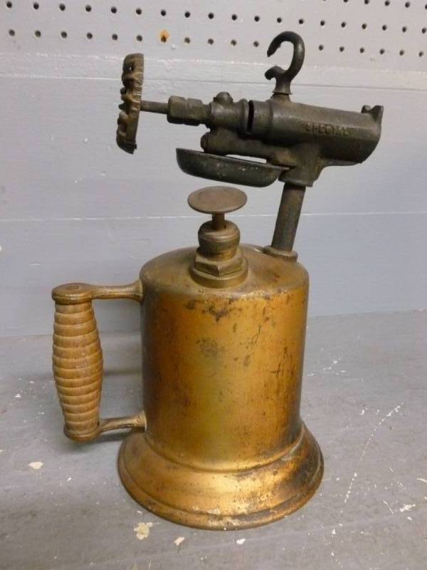 Vintage Brass Torch