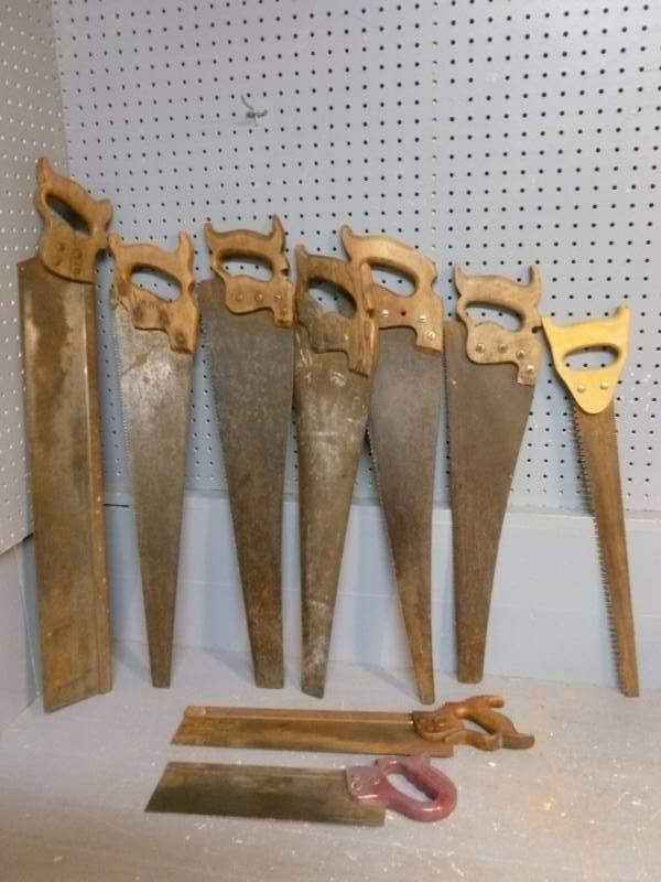 Vintage Hand Saws