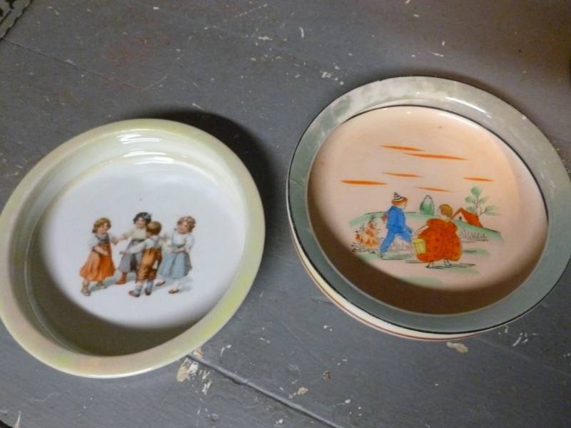 Antique Baby Dishes