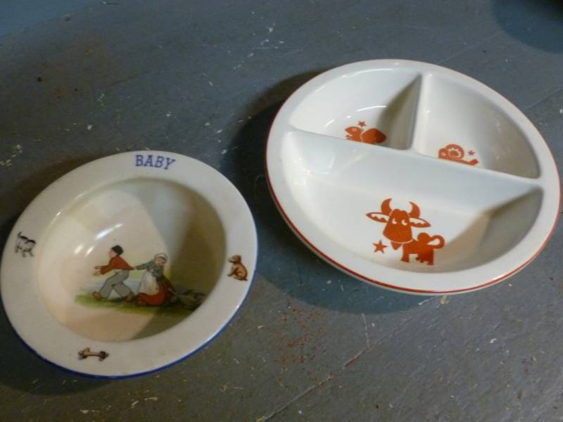 Vintage Baby Bowls