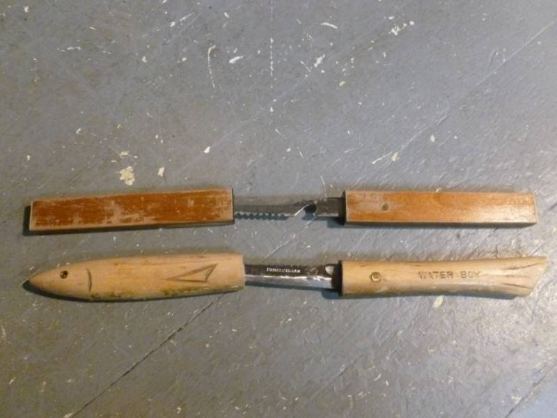 Vintage Fishing Knives, Manannah #319 Signs, Snow Thrower, Stihl, Vintage  Hamm's