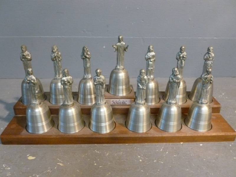 Pewter Bell Set