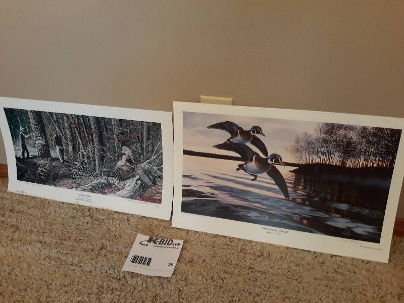 lot 29 image: 2 Prints, not in frames