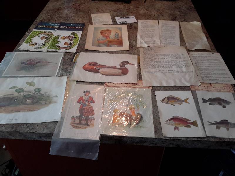 lot 45 image: Various Collectible Prints