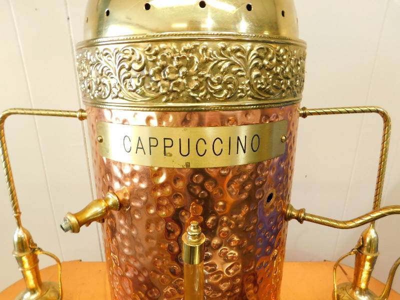 Vintage Copper and Brass Cappuccino 