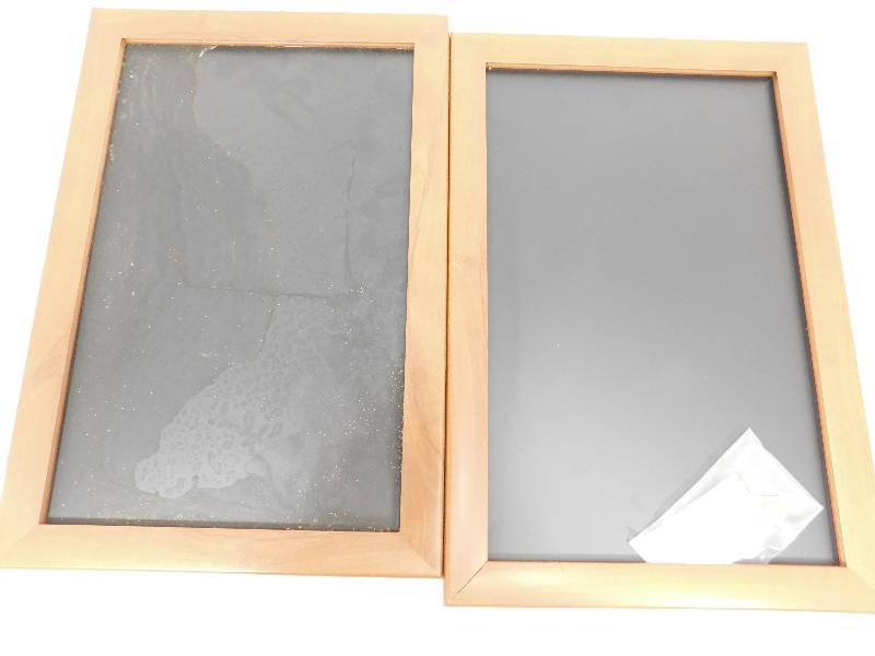 lot 39 image: Two Framed Chalk Boards