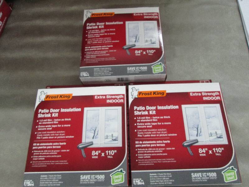 lot 2 image: Lot of 3 Frost King Extra Strenght ...