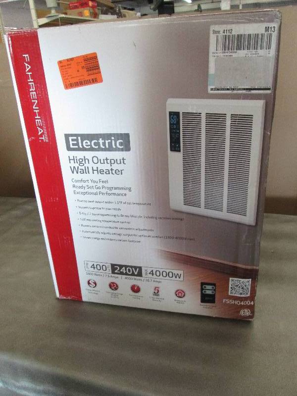 lot 38 image: Fahrenheat Smart Series 19 in. x 15...