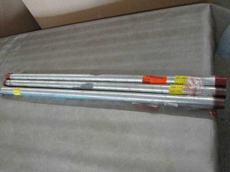 lot 43 image: Lot of 3 Mueller Streamline 1 in. x...