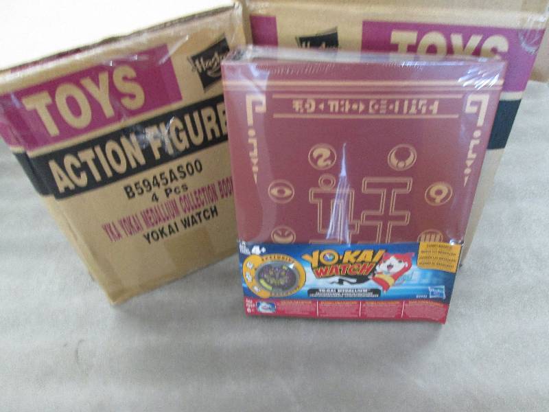 lot 75 image: 2 Cases of 4(8) Yo Kai Watch Medall...