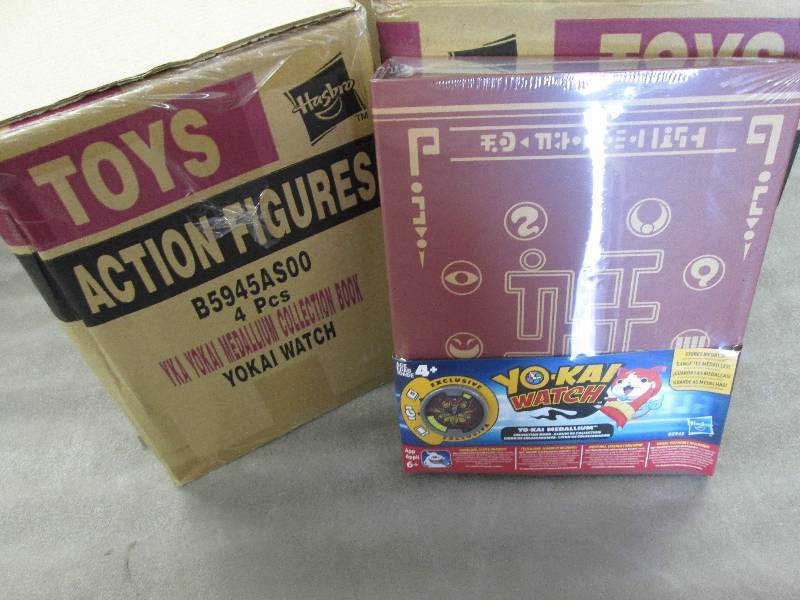 lot 77 image: 2 Cases of 4(8) Yo Kai Watch Medall...