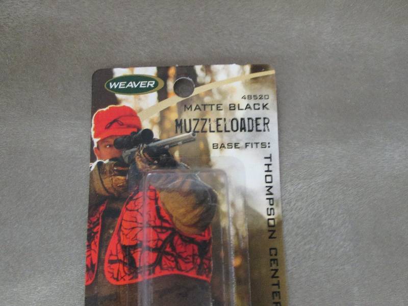 lot 82 image: Box of 6 Weaver Muzzleloader Matte ...