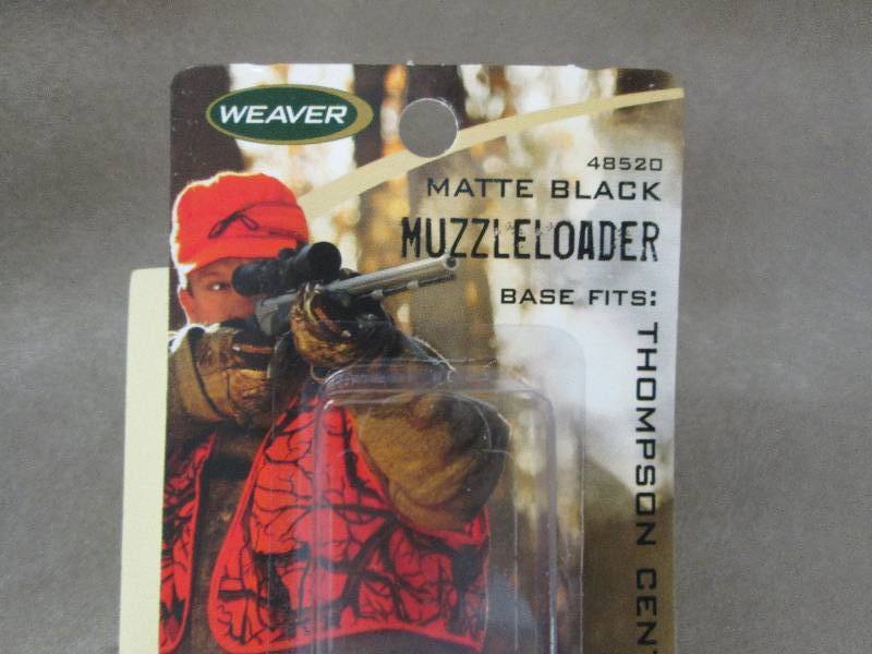 lot 87 image: Box of 6 Weaver Muzzleloader Matte ...
