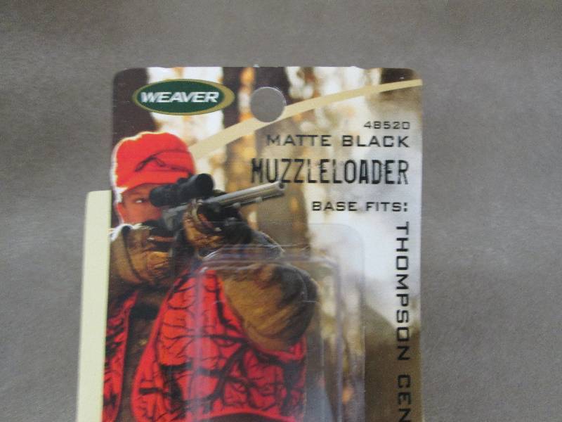 lot 91 image: Box of 6 Weaver Muzzleloader Matte ...