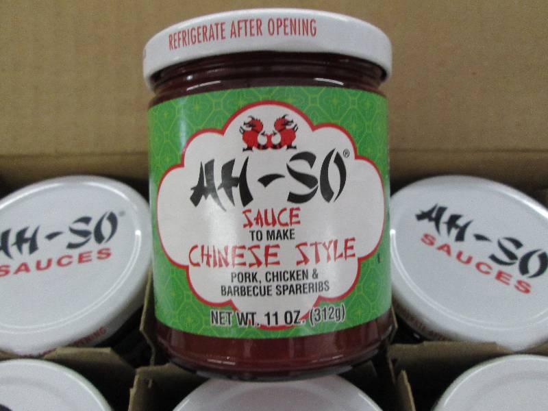 lot 101 image: Case of 12- 11 oz jars Ah So Sparer...