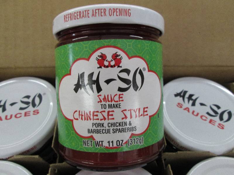 lot 105 image: Case of 12- 11 oz jars Ah So Sparer...