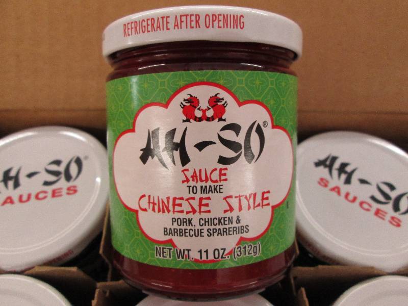 lot 107 image: Case of 12- 11 oz jars Ah So Sparer...