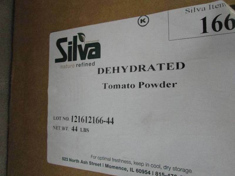 lot 108 image: Case of 44 lb Silva Dehydrated Toma...