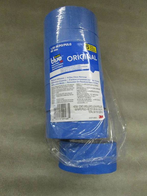 lot 158 image: 5.75 rolls 3M Original Painters Tap...