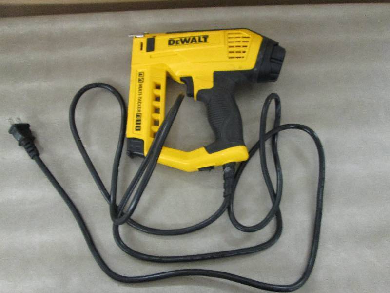 lot 159 image: Dewalt 5-in-1 Multi-Tacker and Brad...