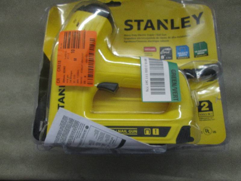 lot 169 image: Stanley 2-in-1 Electric Stapler and...