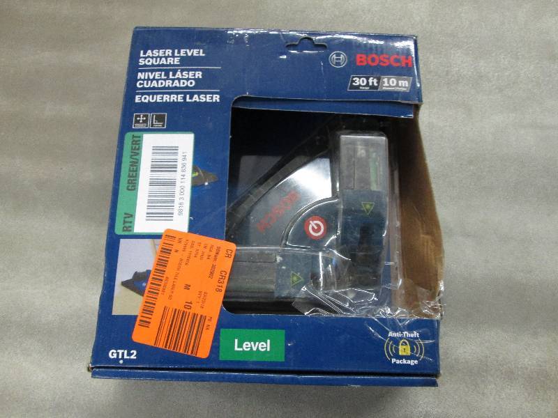 lot 181 image: Bosch Tile Laser Square Laser Level...