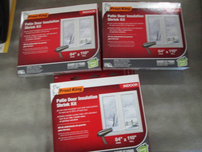 lot 206 image: Lot of 3 Frost King Extra Strenght ...