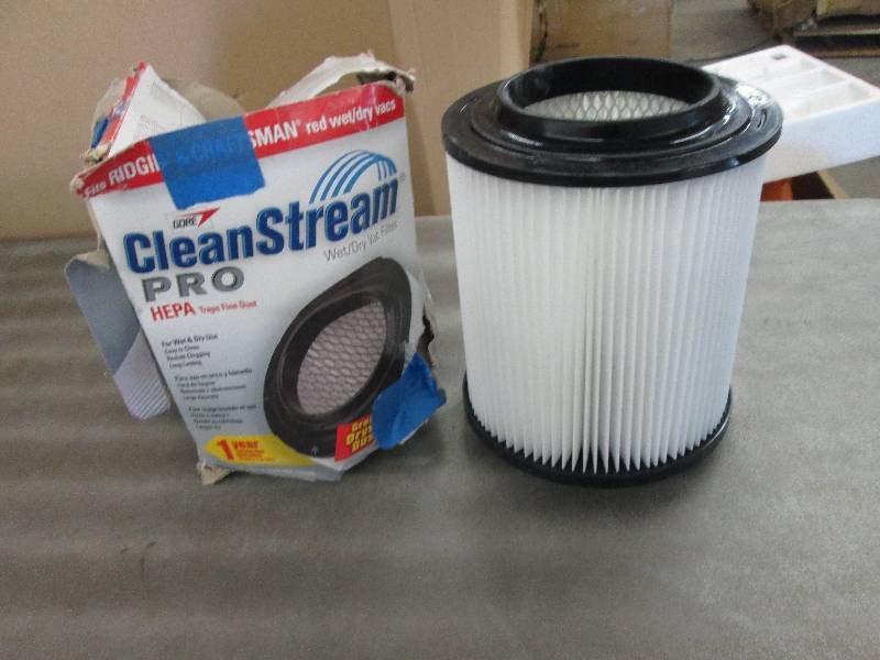 lot 224 image: Clean Stream WetDry Hepa Vac Filte...