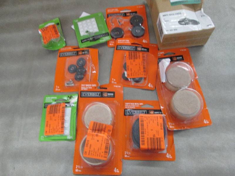 lot 232 image: Lot of Everbilt Floor Protectors...