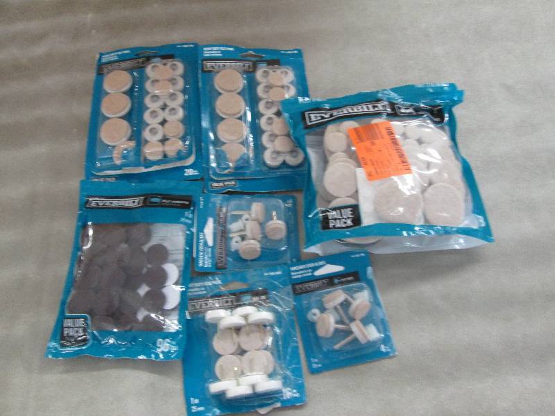 lot 233 image: Lot of Everbilt Felt Pads & Glides...