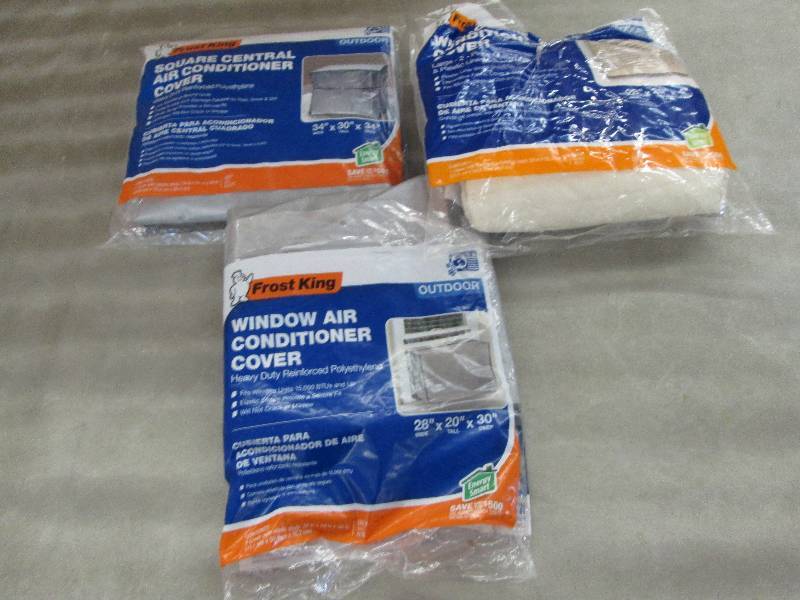 lot 238 image: Lot of 3 Air Conditioner Covers...
