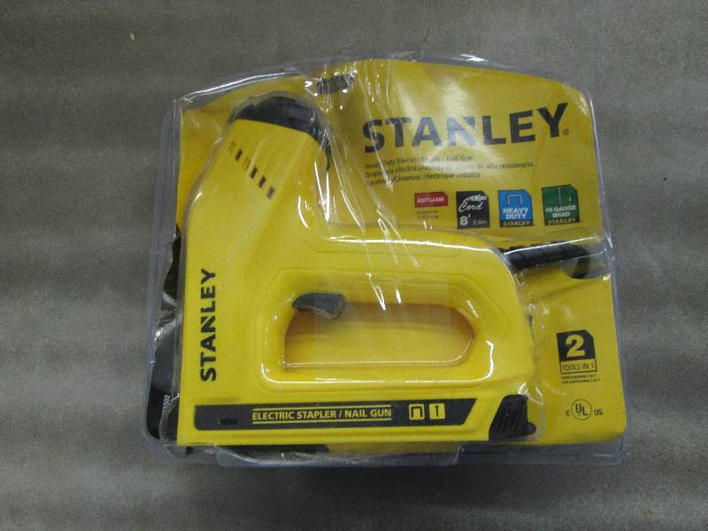 lot 242 image: Stanley 2-in-1 Electric Stapler and...