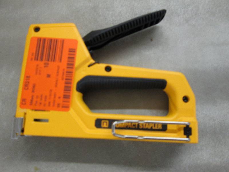 lot 247 image: Dewalt 4 in. Compact Staple Gun ope...