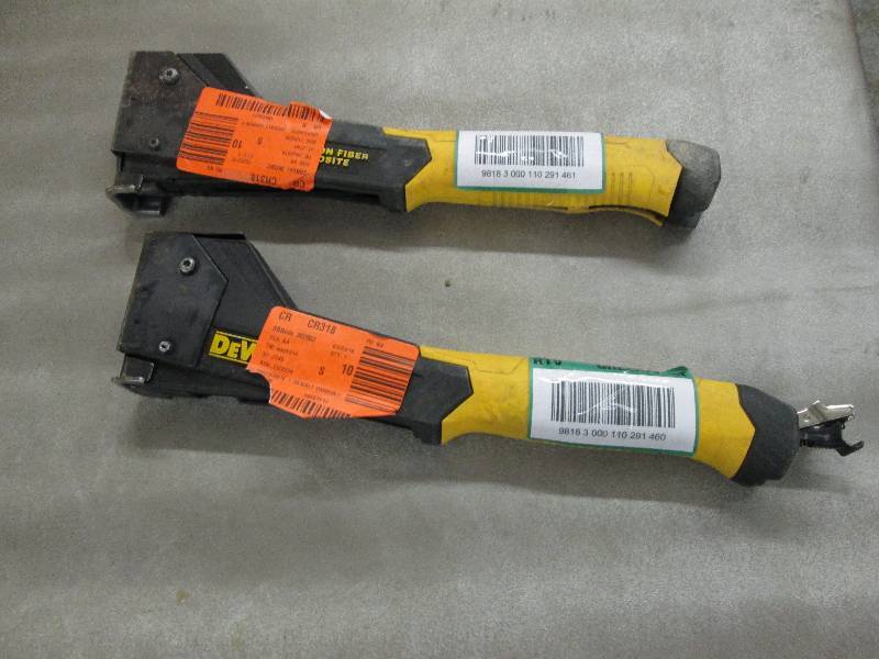 lot 248 image: Lot of 2 Dewalt  Carbon Fiber Compo...
